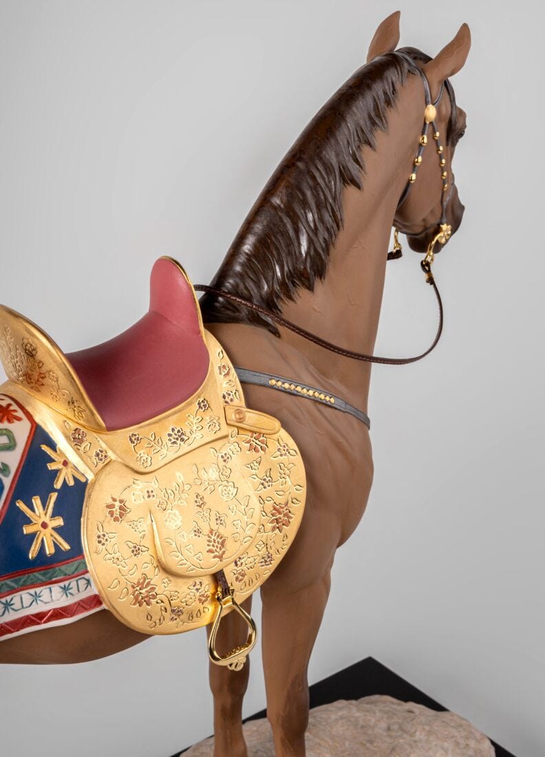 Karabakh horse Sculpture. Limited Edition in Lladró