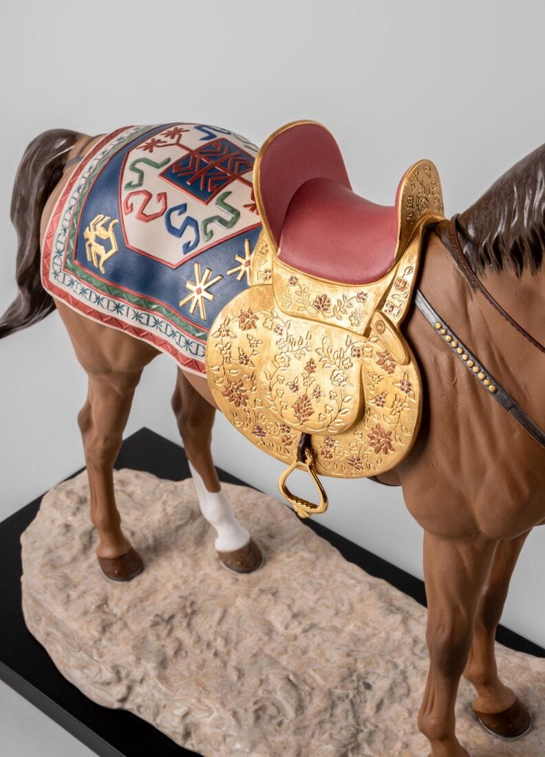 Karabakh horse Sculpture. Limited Edition in Lladró