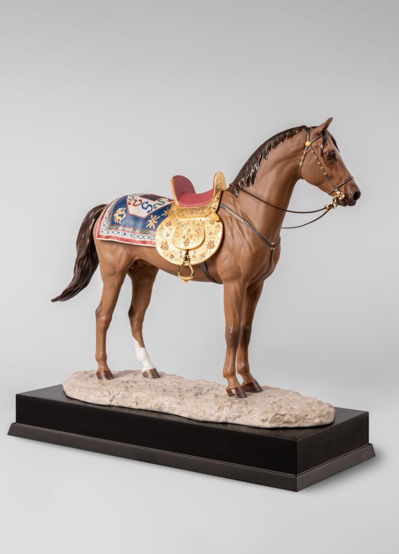 Karabakh horse Sculpture. Limited Edition in Lladró