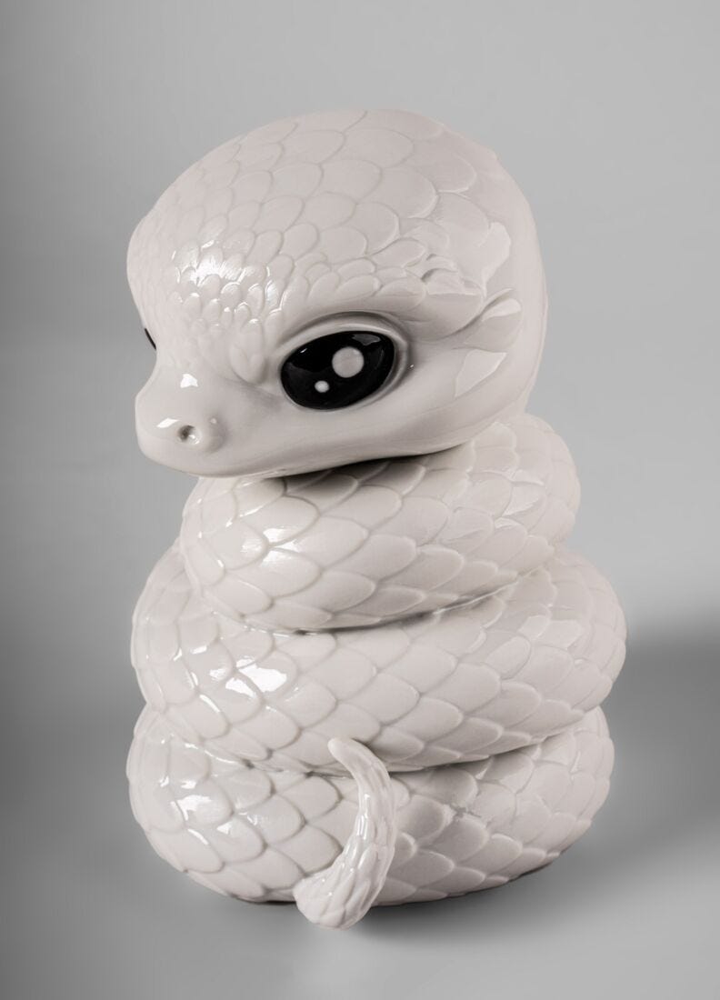 Baby Snake Figurine in Lladró