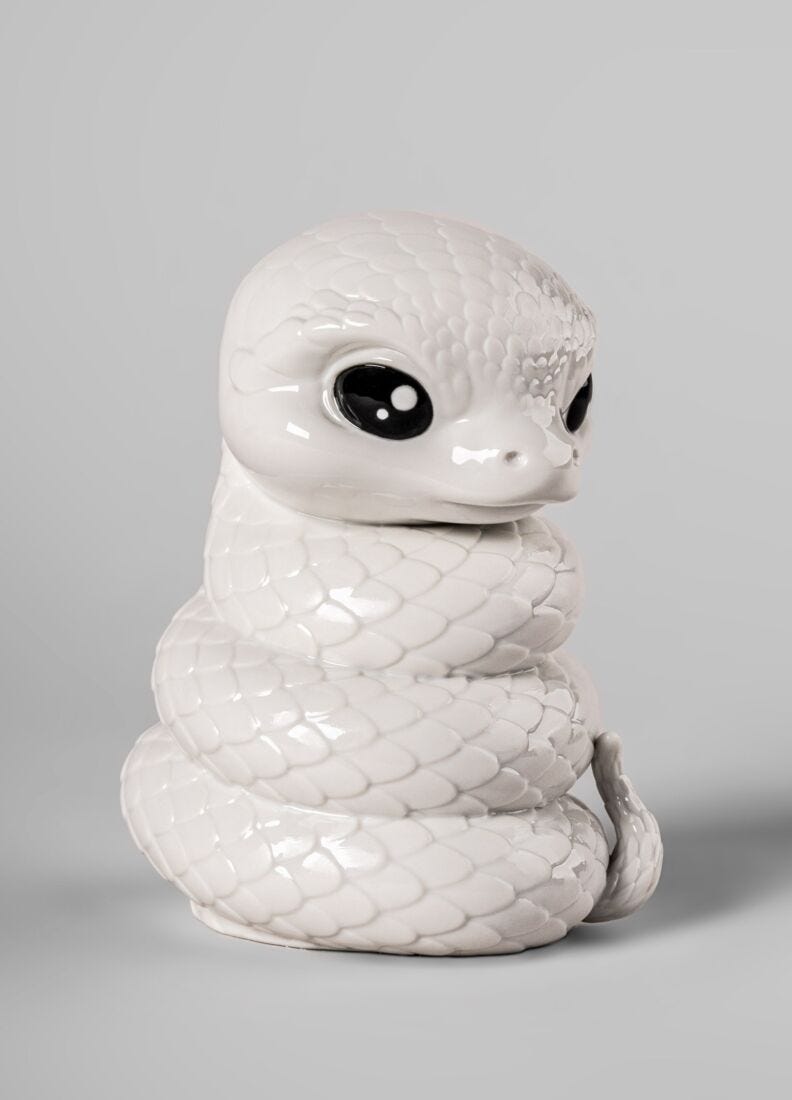 Figurina Baby Snake in Lladró