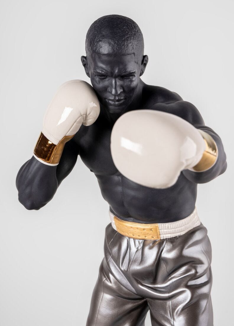 Scultura Boxer in Lladró