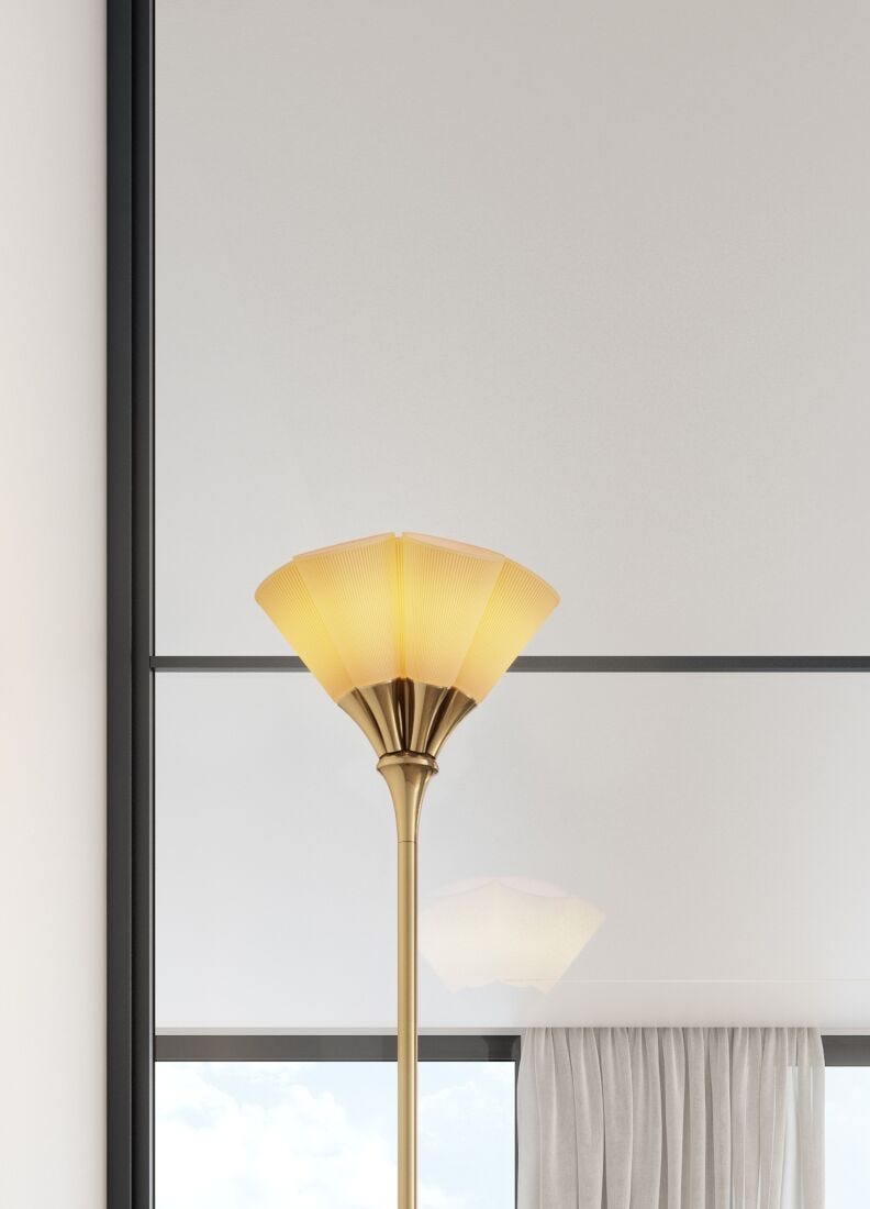 Jamz Floor Lamp. Gold (JP) in Lladró