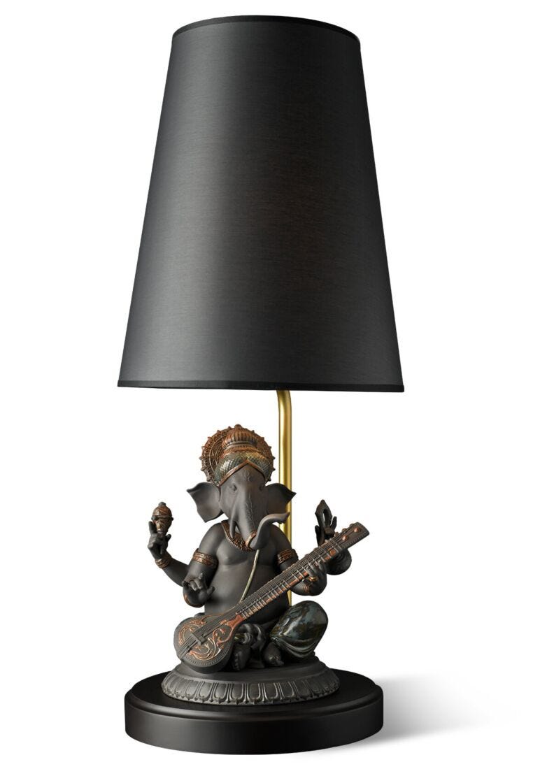 Veena Ganesha Table Lamp (CE) in Lladró