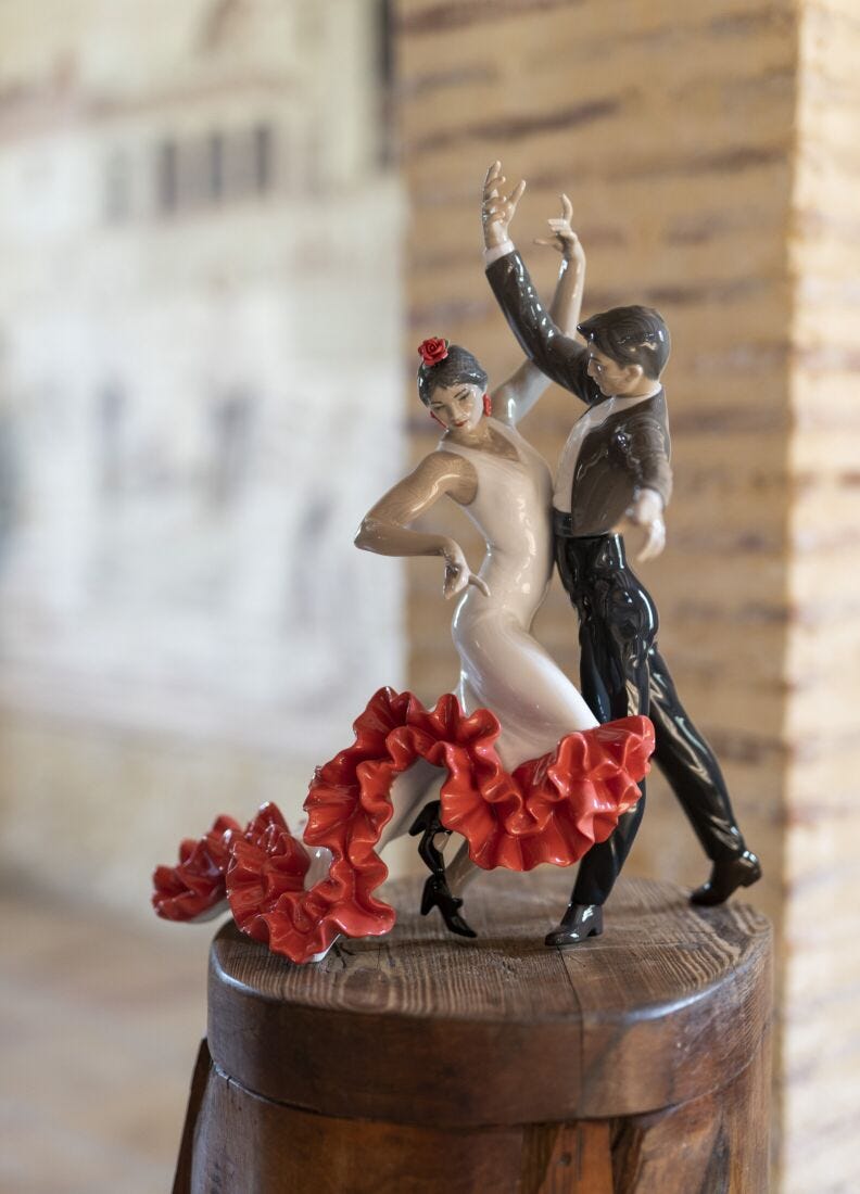 Flamenco dancers Couple Figurine - Lladro-GB