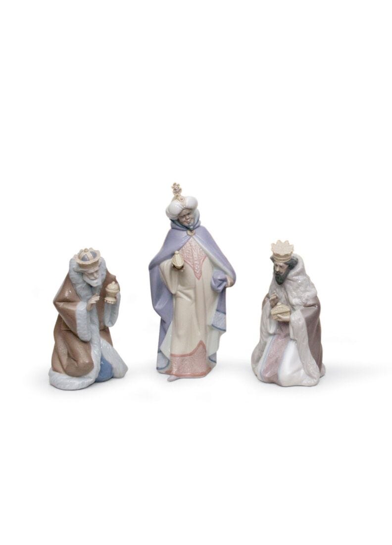 Set Three Wise Men (porcelain) in Lladró