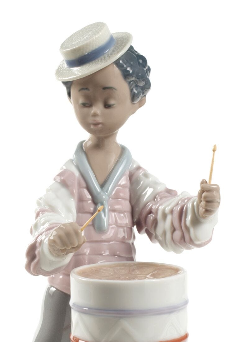 Caribbean Rhythm Boy Figurine in Lladró