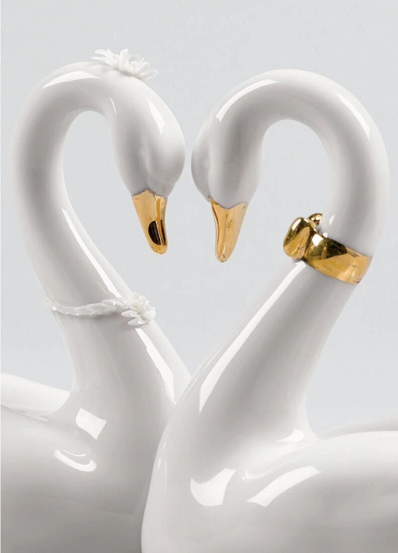 Endless Love Swans Set en Lladró