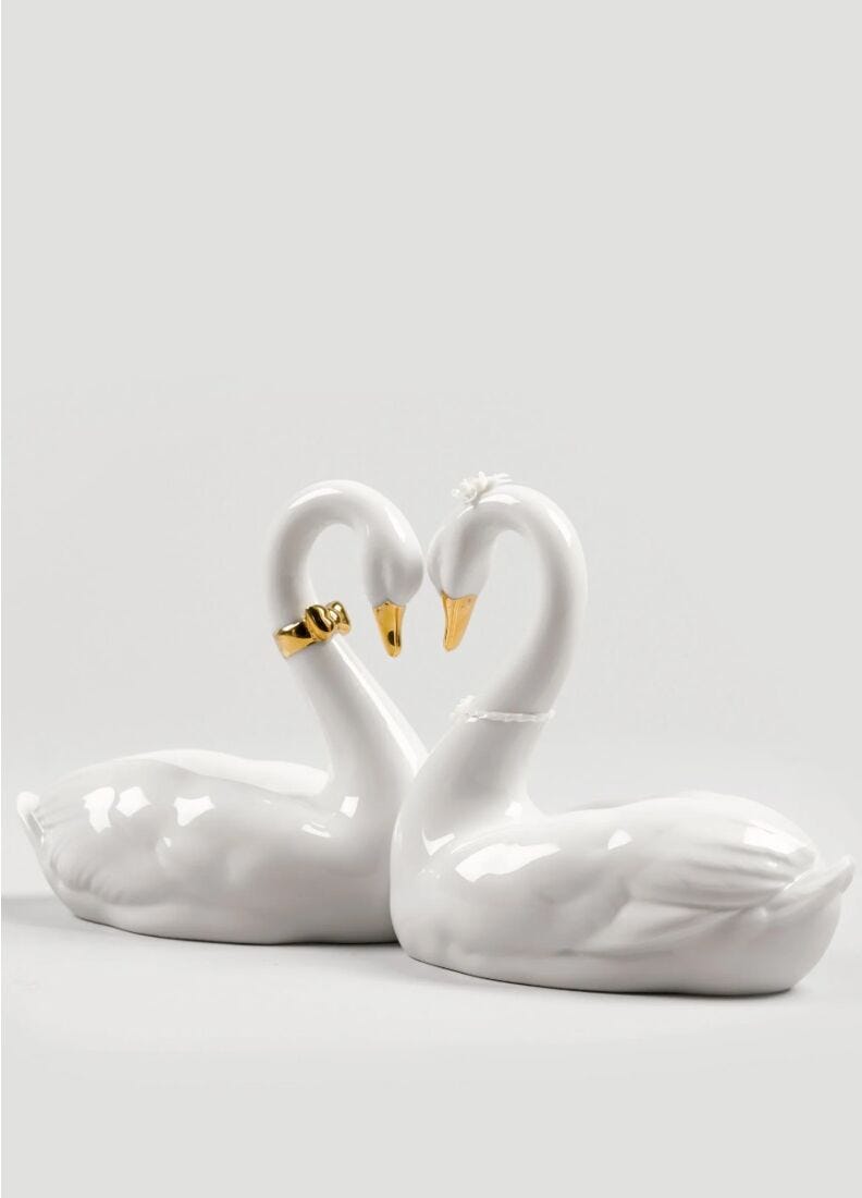 Endless Love Swans Set en Lladró