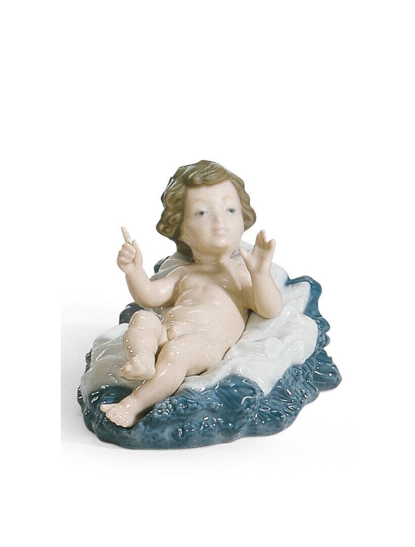 Baby Jesus Nativity Figurine - Lladro-India