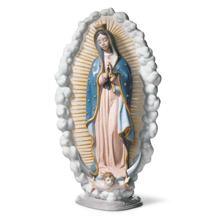 Our Lady of Guadalupe Figurine in Lladró