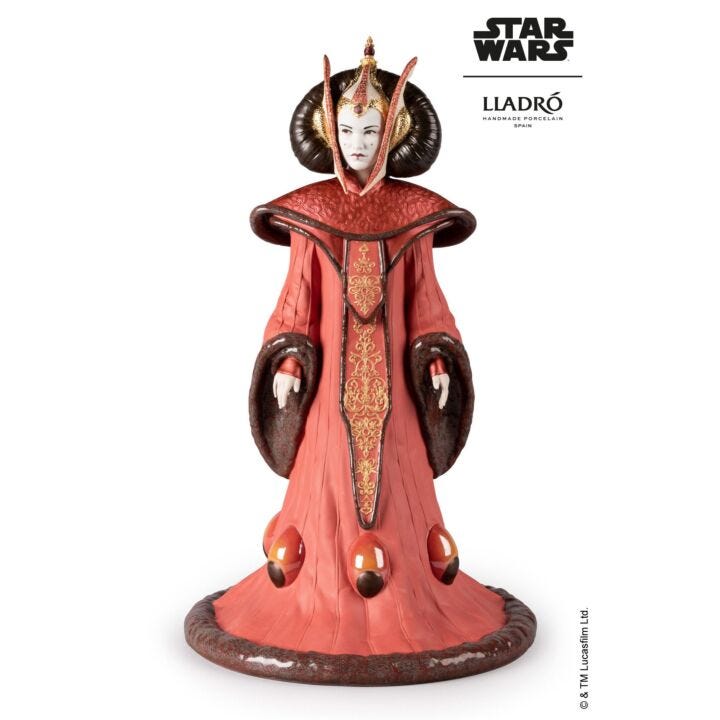 Queen Amidala™ in the Throne Room. Limited Edition in Lladró