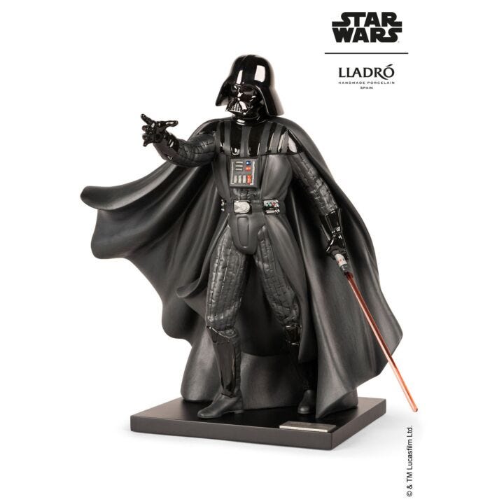 Darth Vader™ Sculpture. Limited Edition in Lladró