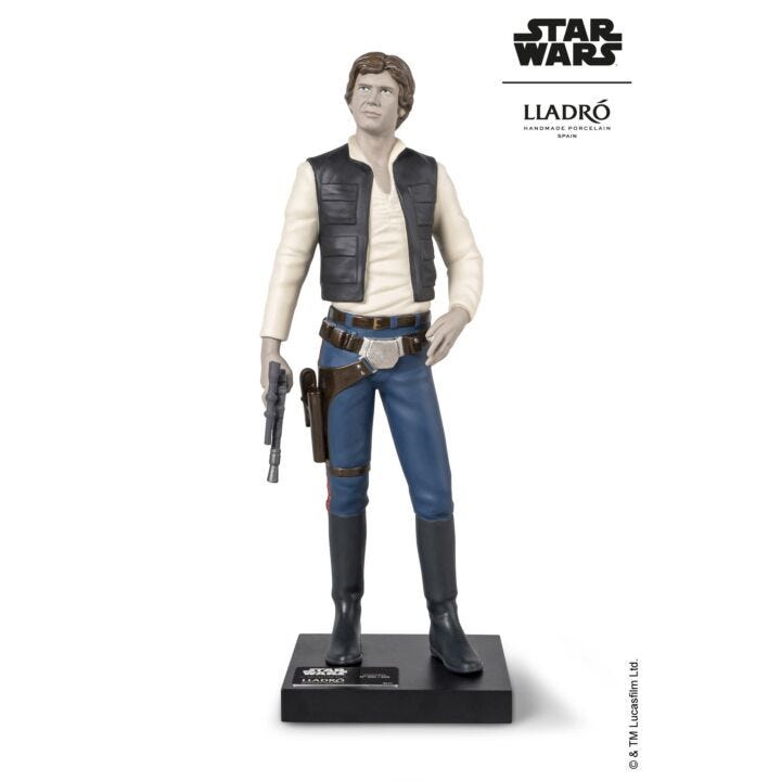 Scultura Han Solo™. Serie Limitata in Lladró