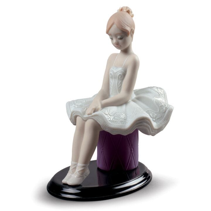 Contemplation (Matte) Lladro - PP120M - Entertainment and the Arts