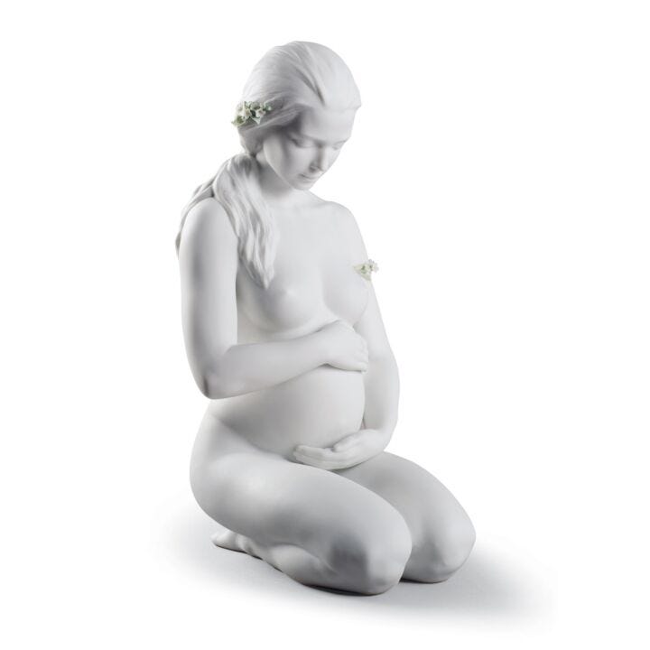 A New Life Mother Figurine in Lladró