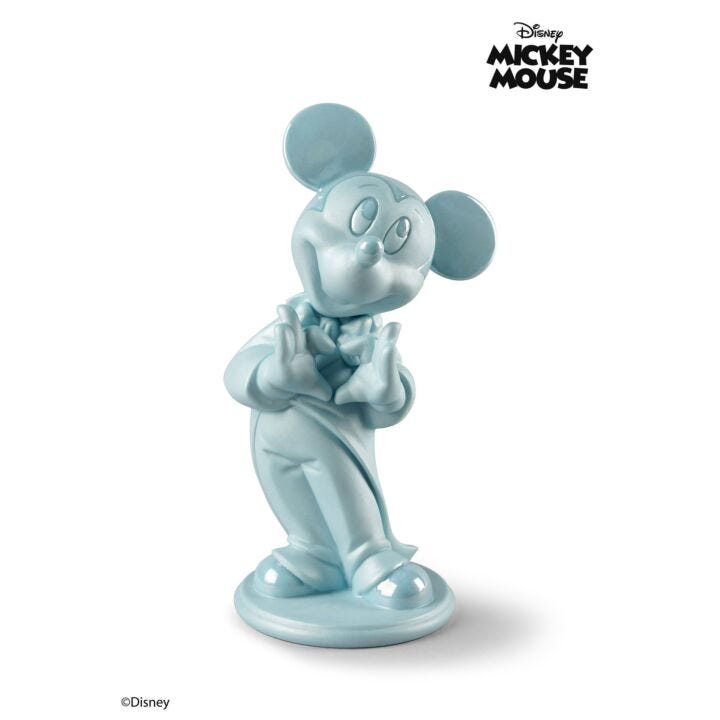 Mickey Mouse. Azzurro in Lladró