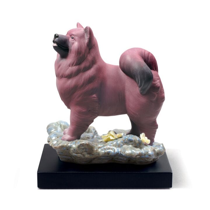 The Dog Figurine. Limited Edition in Lladró