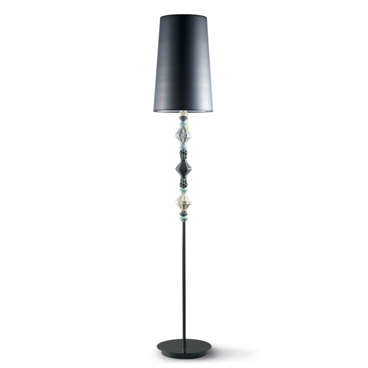 Belle de Nuit Floor Lamp II. Black (US) in Lladró