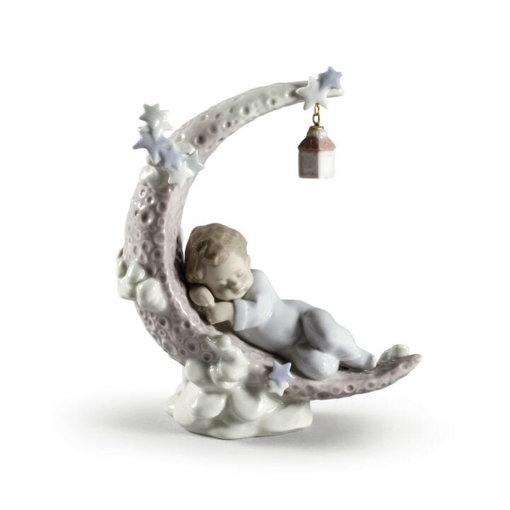 Heavenly Slumber Boy Figurine in Lladró