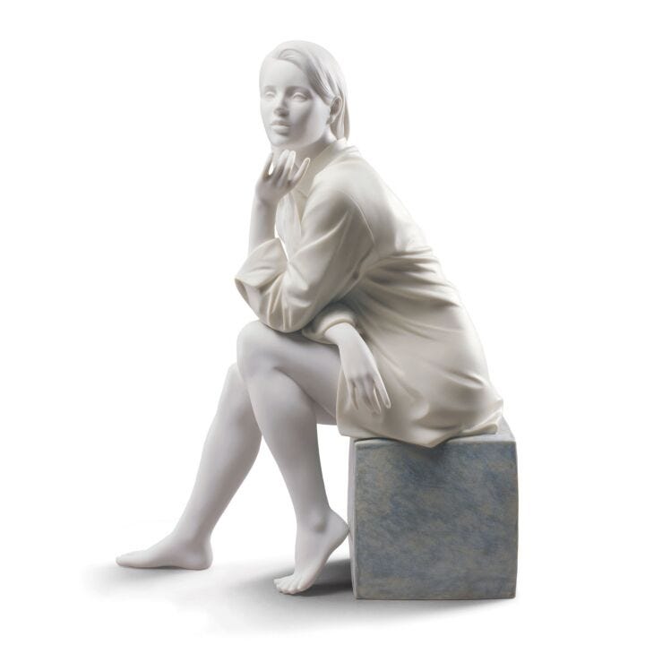 A Quiet Evening Lladro - 01006638 - Women Lladro Figurines & Collectibles