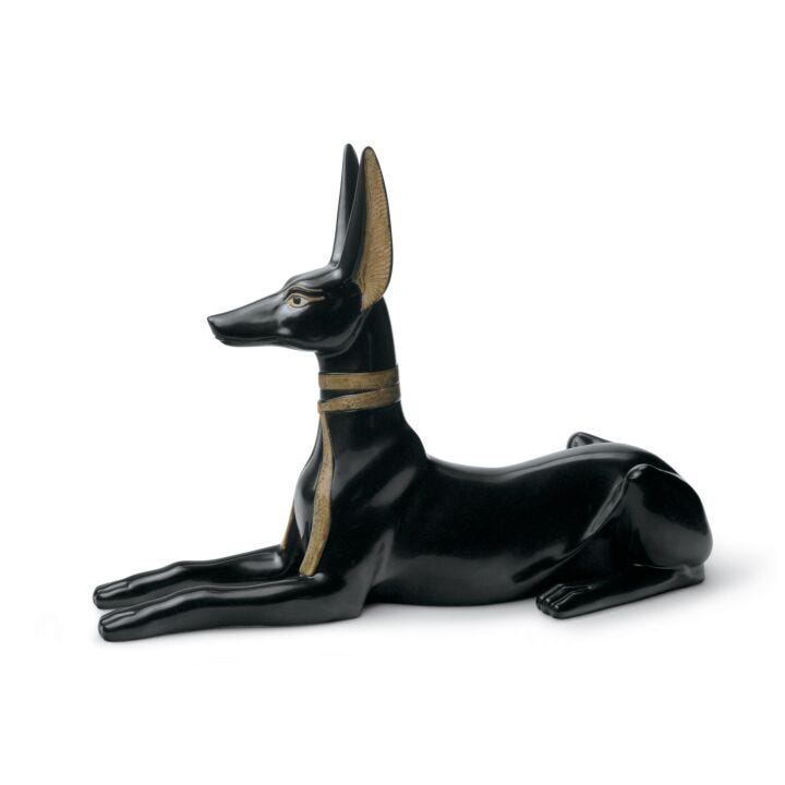 Anubis Dog Figurine in Lladró