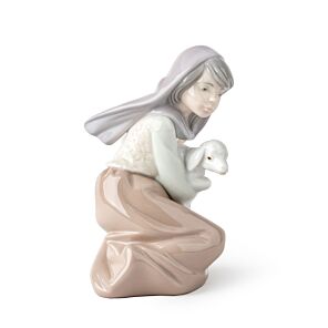 Figura Pastorcita en Belén