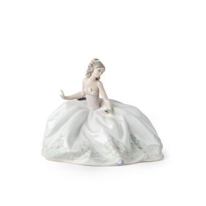 At The Ball Woman Figurine