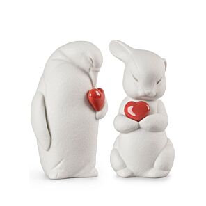 Puffy Bunny and Colby Penguin Set