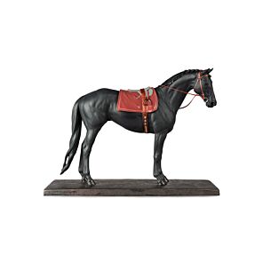 English Purebred Horse Sculpture