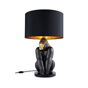 Gorilla lamp. Black-gold  (CE)