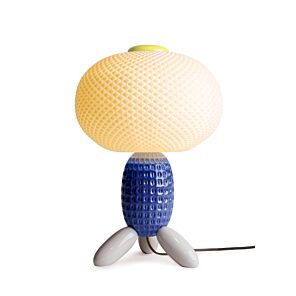 Blue and on sale yellow lamp