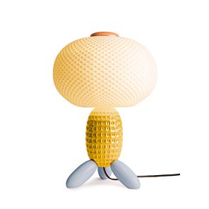 Soft Blown Table lamp. Yellow (UK)