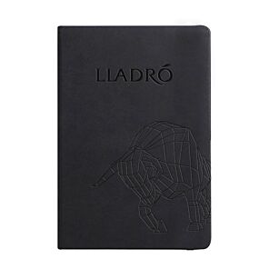 Gift - Black Origami Bull Notebook