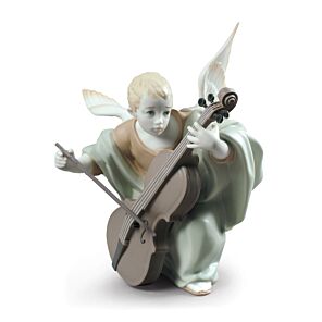 Heavenly Cellist Angel Figurine