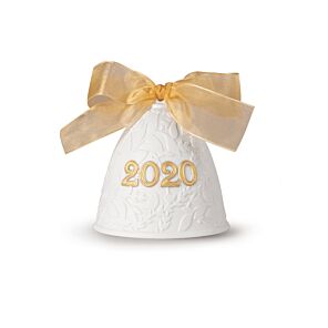 2020 Christmas Bell. Golden Luster