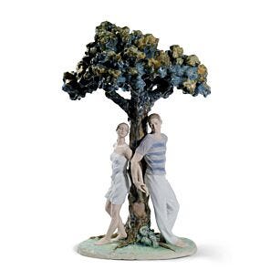 Figura pareja El árbol de los enamorados