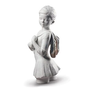 My Dance Class Ballet Figurine. White