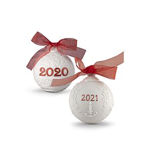 2020 & 2021 Balls. Red