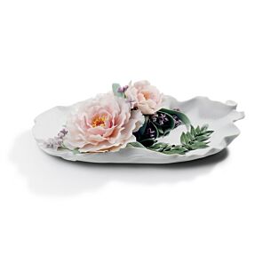 Tray with Peonies Tray