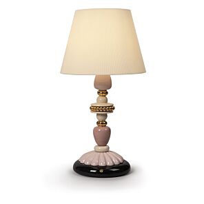 Firefly Table Lamp. Pink and Golden Luster. (CE)