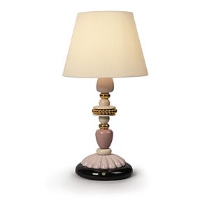 Firefly Table Lamp. Pink and Golden Luster. (UK)