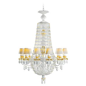 Chandelier Winter Palace 12 luces. Lustre oro (US)