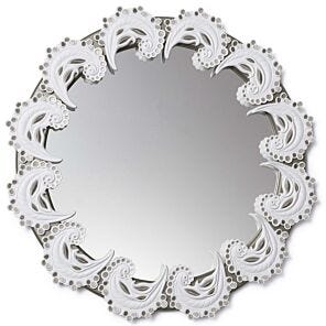 Spiral mirror (white / silver)