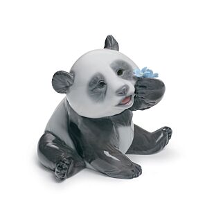 A Happy Panda Figurine