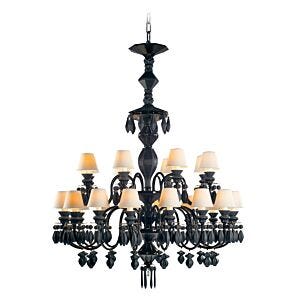 Belle de Nuit 24 Lights Chandelier. Absolute Black (JP)