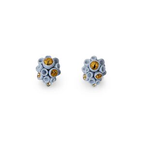 Coral Blue Reef Stud Earrings