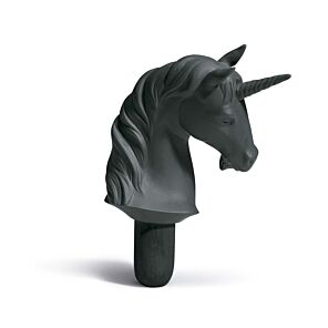 Bacchus bottle stopper unicorn (black)