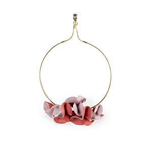 Lola Open Choker. Pink & Red