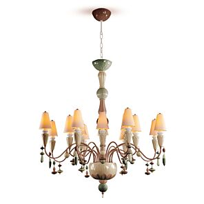 Ivy and Seed 16 Lights Chandelier. Medium Flat Model. Spices (JP)